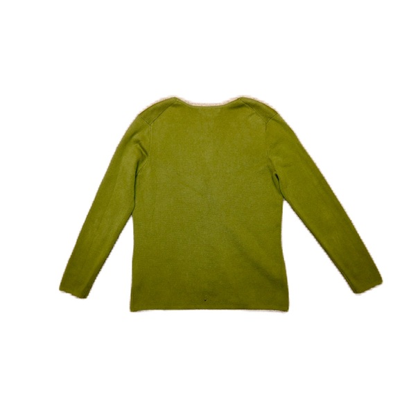 Mercer Street Studio Green Button Down Cardigan Top Size Small - Picture 5 of 15